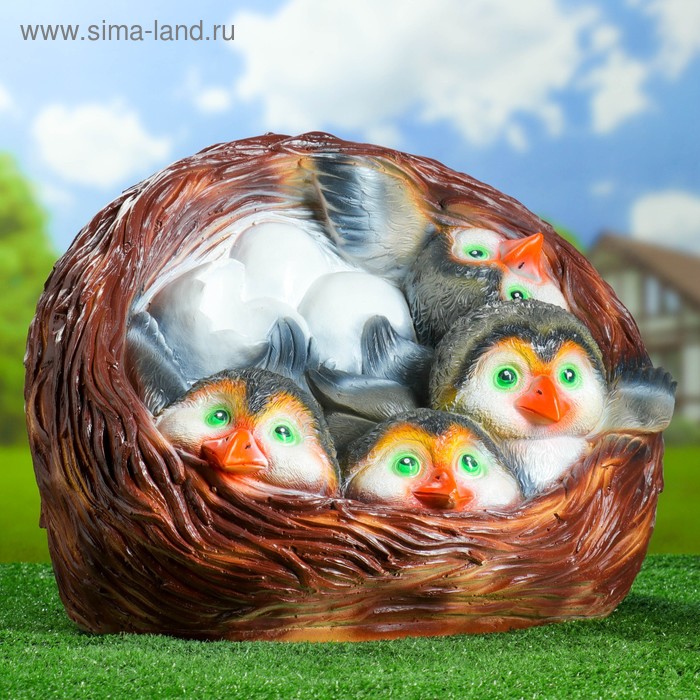 Садовая фигура "Гнездо" МИКС 50х40х 40см - Фото 1