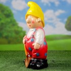Садовая фигура "Гном мальчик с лопаткой" 13х15х40см МИКС - Фото 6