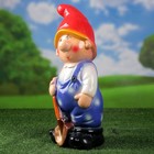 Садовая фигура "Гном мальчик с лопаткой" 13х15х40см МИКС - Фото 9