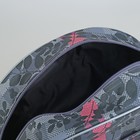 Саквояж «Рябина», отдел на молнии, наружный карман, цвет серый - Фото 5