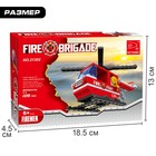 Конструктор Пожарная бригада «Вертолёт», 105 деталей - Фото 3