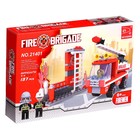 Конструктор «Пожарная бригада», 133 детали - Фото 4