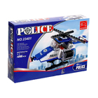 Конструктор «Полицейский вертолет», 126 деталей - Фото 2
