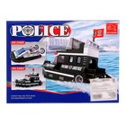 Конструктор «Полицейский катер», 137 деталей - Фото 4