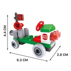 Конструктор «Машинка», 34 детали - Фото 2