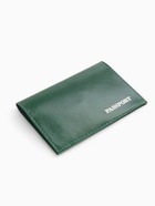 Обложка для паспорта, гладкая, тиснение серебряной фольгой, зелёная - Фото 4