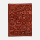 Обложка для автодокументов и паспорта, цвет коричневый - фото 9552989