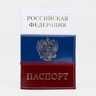 Обложка для паспорта, цвет триколор - Фото 2