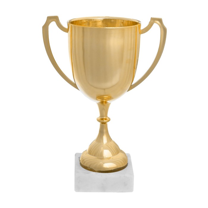 Кубок 117, наградная фигура, золото, подставка пластик, 17,1 × 12 × 6 см - Фото 1