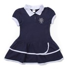 Платье для девочки, рост 98-104 см, цвет синий AZ-856 - Фото 2