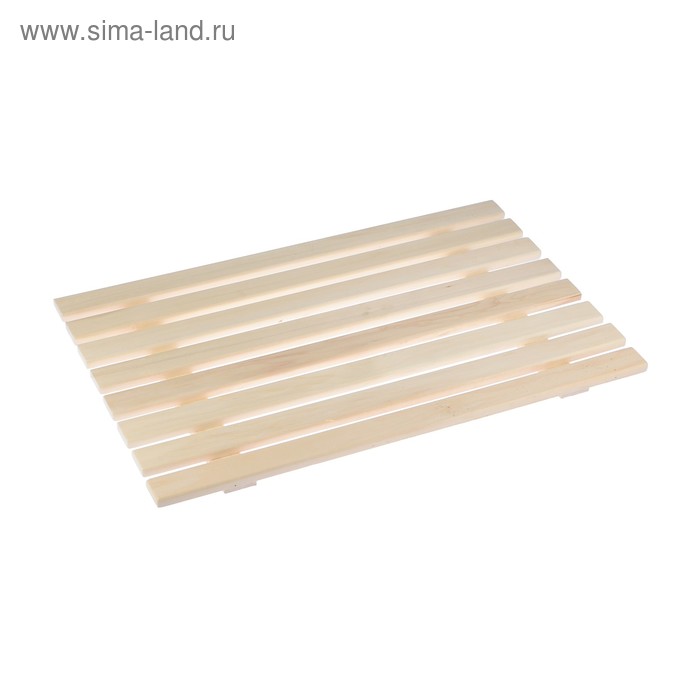 Трапик для бани и сауны, 80×50 см, деревянный