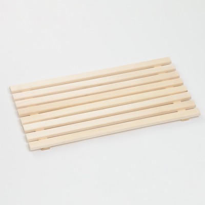 Трапик для бани и сауны, 80×40 см, деревянный, «Добропаровъ»