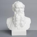 Гипсовая фигура известные люди: Бюст Толстого, 16 х 9 х 23 см - Фото 2