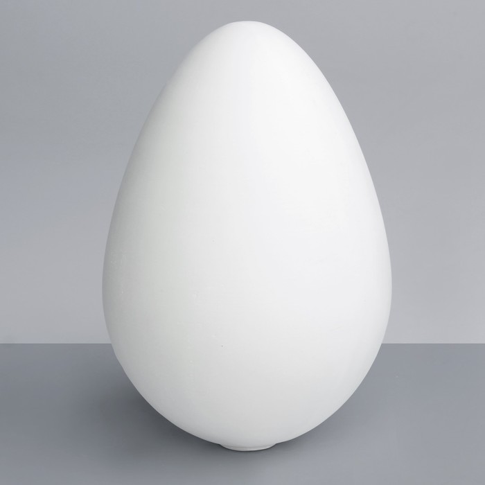 Геометрическая фигура Яйцо, 20 см (гипсовая)