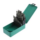 УЦЕНКА Набор сверл по металлу ТУНДРА, HSS, цилиндрический хвостовик, 2.5-13 мм, 22 шт. - Фото 4