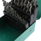 УЦЕНКА Набор сверл по металлу ТУНДРА, HSS, цилиндрический хвостовик, 2.5-13 мм, 22 шт. - Фото 5