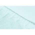 Простыня на резинке, размер 160х200х20 см, махра, цвет голубой - Фото 2