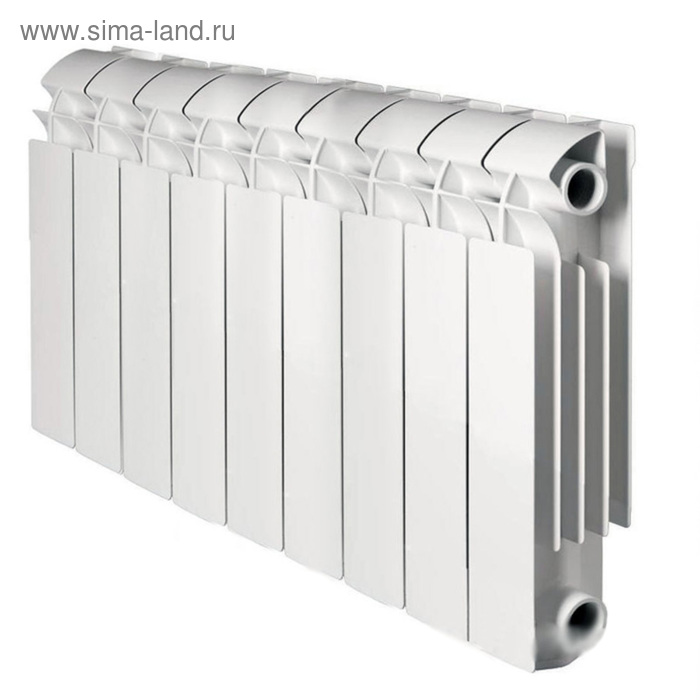 Радиатор алюминиевый Global VOX – R 500, 500 x 95 мм, 9 секций - Фото 1