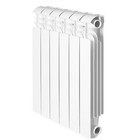 Радиатор алюминиевый Global ISEO – 500, 500 x 80 мм, 6 секций - фото 298020062