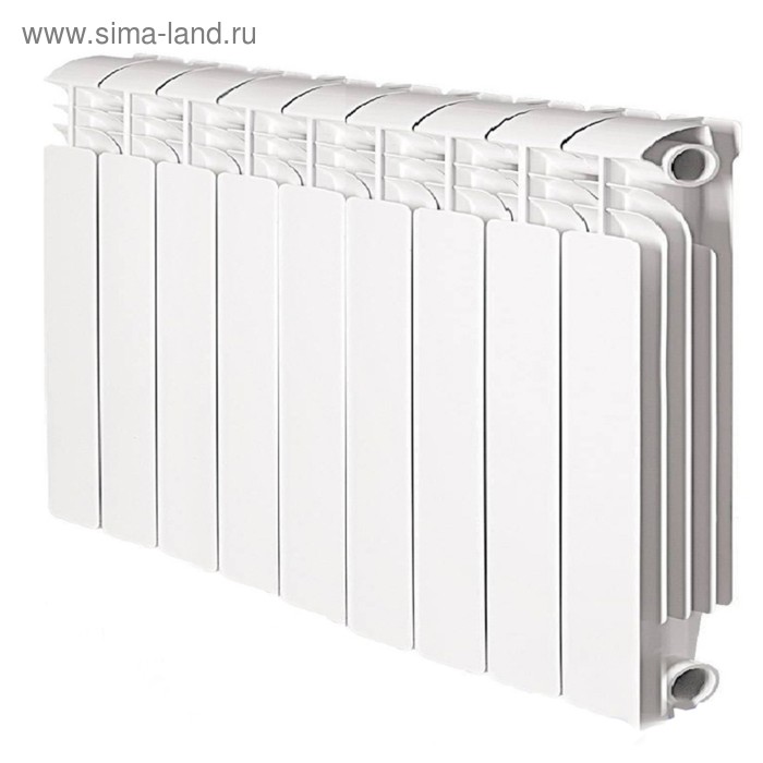 Радиатор алюминиевый Global ISEO – 500, 500 x 80 мм, 9 секций - Фото 1
