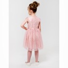 Платье нарядное Minaku "Звездочка" розовый, 110-116 см, п/э, хлопок - Фото 4