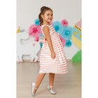 Платье нарядное Minaku "Кукла" розовый, 104-110 см, п/э, хлопок - Фото 2