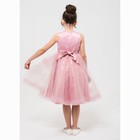 Платье нарядное Minaku "Красавица" розовый, 110-116 см, п/э, хлопок - Фото 4