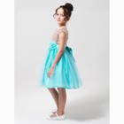 Платье нарядное Minaku "Принцесса" мятное, 110-116 см, п/э, хлопок - Фото 3