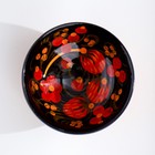 Солонка для свадебного каравая, 6.5×3 см, дерево, хохлома - Фото 3