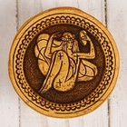 Шкатулка «Знак зодиака», дева, 6х6х3,5 см, береста - Фото 3
