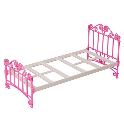 Кроватка, розовая, без постельных принадлежностей, в пакете
