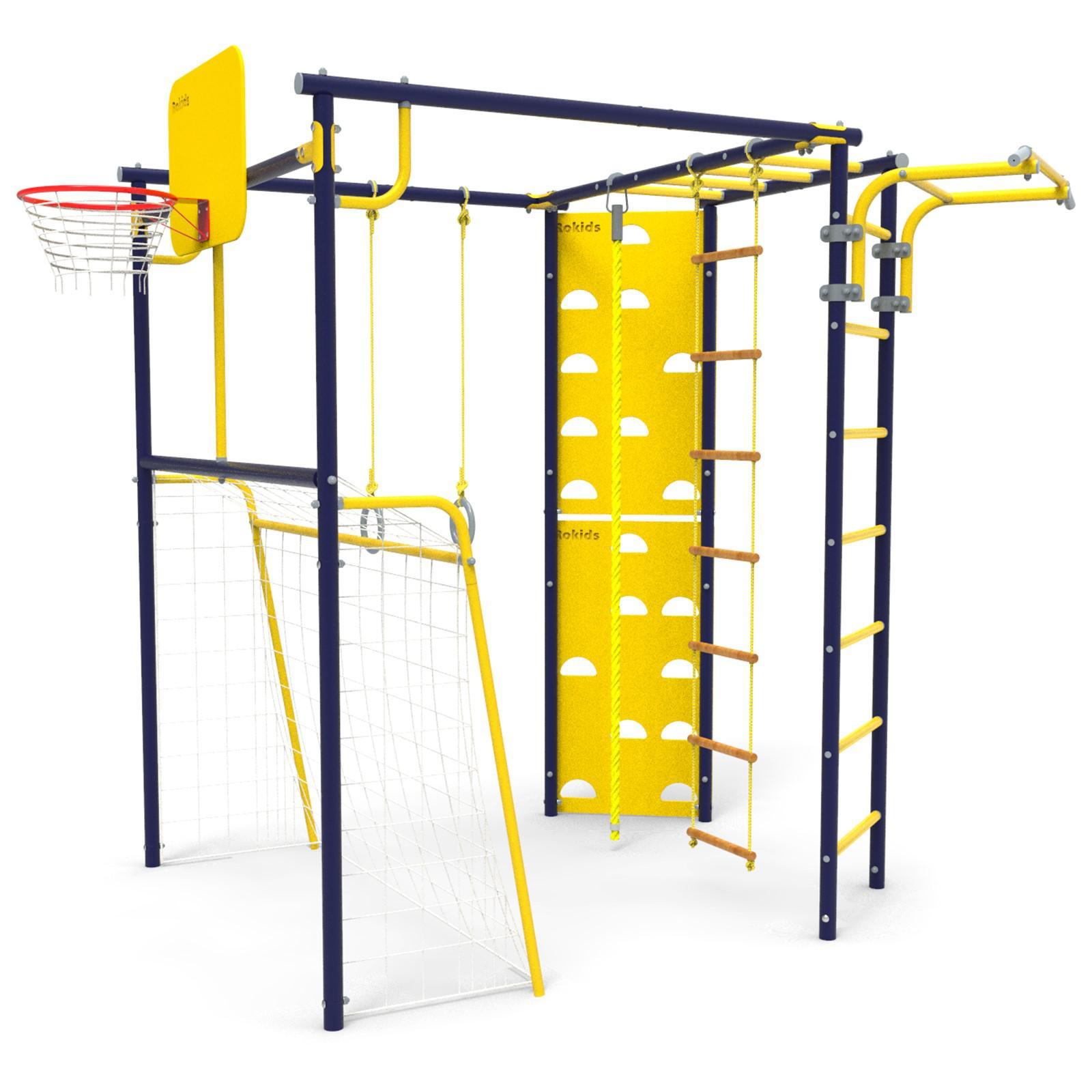 Детский спортивный комплекс уличный-7 «Атлет-Т» ультрамарин (3442619 ...