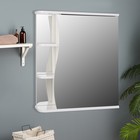 Зеркало-шкаф для ванной комнаты "Тура 6001", 60 х 15,4 х 70 см - фото 8662755