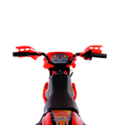 Мотоцикл на аккумуляторе (1х6V, 4,5Ah), цвет красный - Фото 4