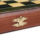 Нарды "Настоящему мужчине", деревянная доска 50 х 50 см, с полем для игры в шашки - Фото 6
