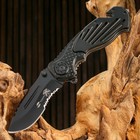 Складной нож Stinger, 85 мм, рукоять: сталь, коробка картон - фото 298020189