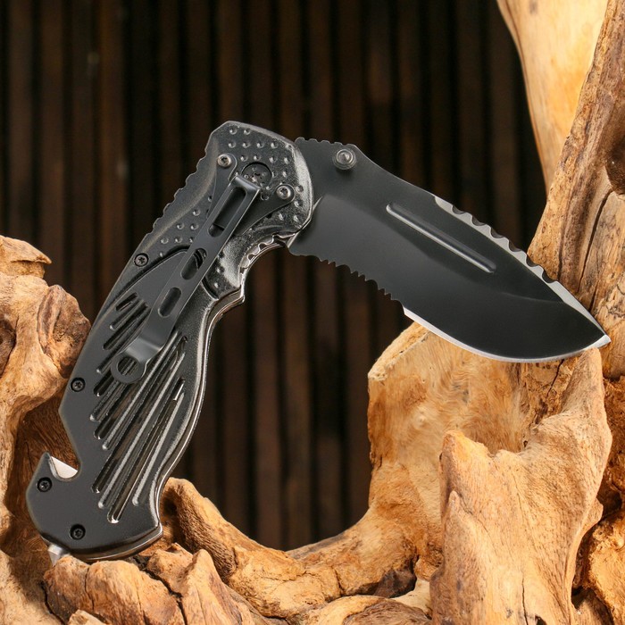 Складной нож Stinger, 85 мм, рукоять: сталь, коробка картон - фото 1908374602