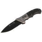 Складной нож Stinger с клипом, 80 мм, рукоять: сталь, пластик, коробка картон - фото 298020228