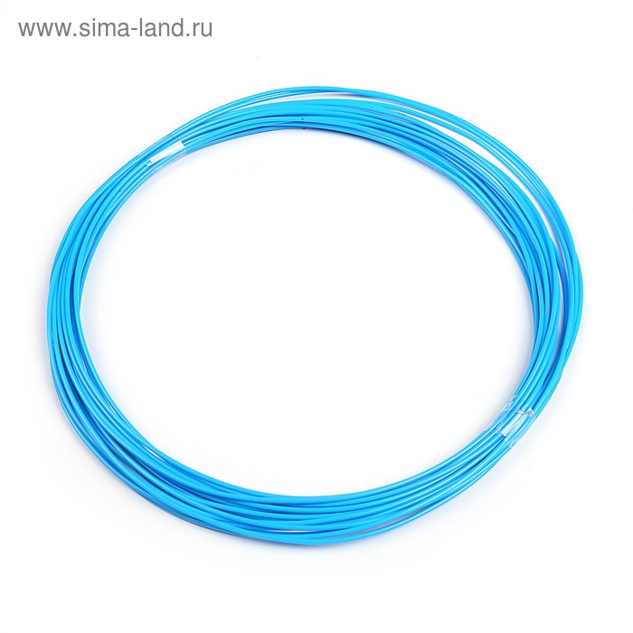 Пластик ABS, для 3Д ручки, длина 10 м, голубой - Фото 1