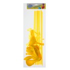 Шары латексные 10" «Гармония» с палочками и держателями, набор 12 шт., цвет жёлтый - Фото 2