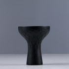 Чаша силиконовая, фанел, черная, 8х8х9.5 см - фото 11880397