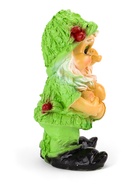 Садовая фигура из гипса «Гном с желудями», 45×26 см, зелёная - Фото 4