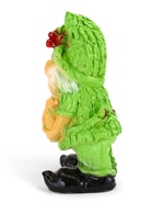 Садовая фигура из гипса «Гном с желудями», 45×26 см, зелёная 3467700