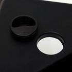 Аквариум «Дельта» угловой с крышкой, 25 л, 34×34×31/37.5 см, чёрный - Фото 4