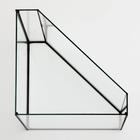 Аквариум «Дельта» угловой с крышкой, 25 л, 34×34×31/37.5 см, чёрный - Фото 5