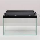 Террариум 37 л, с крышкой, черный - Фото 2