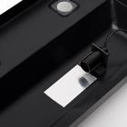 Террариум 37 л, с крышкой, черный - Фото 7