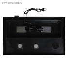 Террариум с крышкой, 98 л, 70×40×35 см, черный - Фото 4