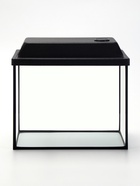 Аквариум «Прямоугольный» с крышкой, 35 л, 42×25×33/38 см, чёрный - Фото 2