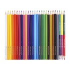 Карандаши 24 цветов Faber-Castell "Замок" шестигранные + 3 двухцветных карандаша + точилка - Фото 2